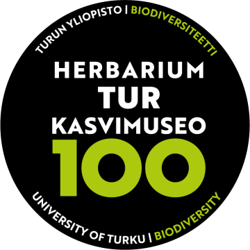 Kasvimuseo 100 vuotta tunnus